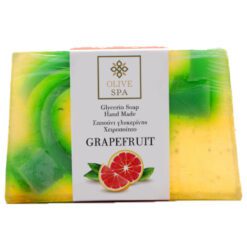 Handgemachte pflanzliche Glyzerinseife - Grapefruit, 100g
