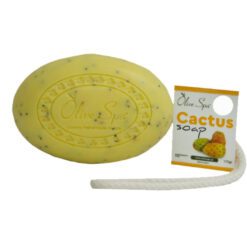 Handgemachte Kordel-Seife mit Kaktusfeigen-Duft, 175g